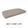 Light Grey Loveseat Chair Olefin Cushion