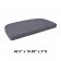Dark Grey Loveseat Chair Olefin Cushion
