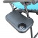 Set of 2 Oversized Zero Gravity Chair with Sunshade and Drink Tray - Pacific Blue