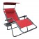 Oversized Zero Gravity Chair with Sunshade and Drink Tray - Red
