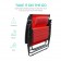 Oversized Zero Gravity Chair with Sunshade and Drink Tray - Red