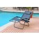 Set of 2 Oversized Zero Gravity Chair with Sunshade and Drink Tray - Black