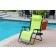 Set of 2 Oversized Zero Gravity Chair with Sunshade and Drink Tray - Lime Green