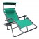 Set of 2 Oversized Zero Gravity Chair with Sunshade and Drink Tray - Green