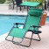 Oversized Zero Gravity Chair with Sunshade and Drink Tray - Green
