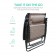 Oversized Zero Gravity Chair with Sunshade and Drink Tray - Brown Mesh