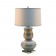 27.5 InchH Ceramic Table Lamp with Crystal Base
