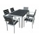 Black Faux Wood Table