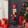 24 Inch Red  Nutcracker Drummer Soldier