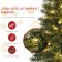 3.5 Feet. Pre-lite Artificial Christmas Tree With Plastic Pot Stand - Set of 2