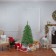 4 Feet. Pre-Lit Artificial Christmas Tree