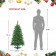 4 Feet. Pre-Lit Artificial Christmas Tree