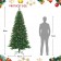 7 Feet. Slim Pre-Lit Artificial Christmas Tree With Metal Stand
