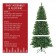 7 Feet. Slim Pre-Lit Artificial Christmas Tree With Metal Stand