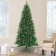 7 Feet. Slim Pre-Lit Artificial Christmas Tree With Metal Stand