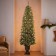 7 Feet. Pre-Lit Artificial Christmas Tree With Bronze MgO Urn Base