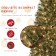 7 Feet. Pre-Lit Artificial Christmas Tree With Bronze MgO Urn Base
