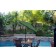 6.5FT x 10FT Aluminum Patio Market Umbrella Tilt with Crank - Green Fabric/Black Pole