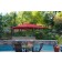 6.5FT x 10FT Aluminum Patio Market Umbrella Tilt with Crank - Burgundy Fabric/Bronze Pole