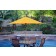 9ft. Wood Market Umbrella - Yellow