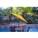 9ft. Aluminum Patio Market Umbrella Tilt with Crank - Yellow Fabric/Champagne Pole