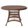 Wicker 44 Inch Round Dining Table