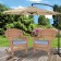 Honey Rocker Wicker Chair with Cushion -  Set of 2