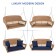 Honey Resin Wicker Porch Swing with Cushion