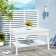White Wicker Patio Furniture Coffee Table