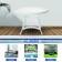Wicker 44 Inch Round Dining Table