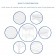 3pc White Rocker Wicker Chair Set With Cushion