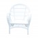 Santa Maria White Wicker Chair