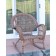 Santa Maria Honey Rocker Wicker Chair