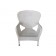 Windsor White Resin Wicker Chair