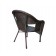 Espresso Resin Wicker Clark Single Chair
