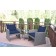 Mirabelle 3 Pieces Bistro Set with 2 Inch Midnight Blue Cushion